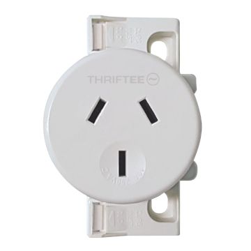 Plug Base Socket 10A Quick Connect 250V 3Pin