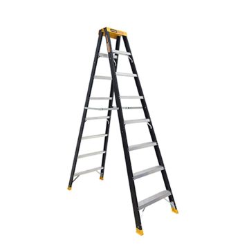 Industrial Double Sided A Frame Ladder 150kg 4 Steps 1.15m