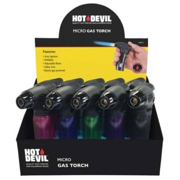 Micro Size Butane Torch Counter Display