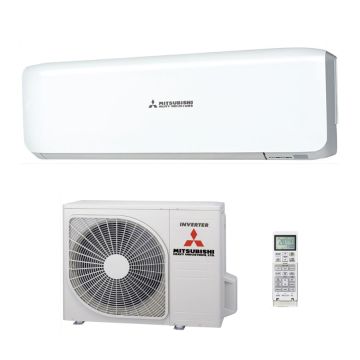 A/C Wall Split Inv Rev Cyc C:2.5kW H:3.2kW w/ IR Remote R32