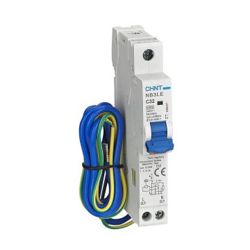 RCBO 1P+N 6ka 16a 30ma Type A w/Tail C Curve SB
