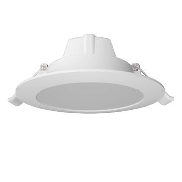 LED D/L Flush 240V 9W 3/4/5.7K Dimmable White F&P
