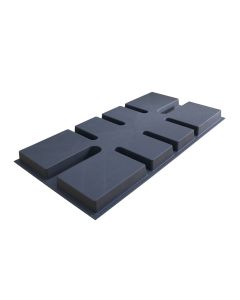 A/C Slab 160 kg 885x465mm Grey Suits Ground Mounts