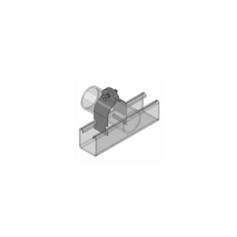 Cable Conduit Clamp For Strut 51mm Steel HDG MM Electrical Merchandising