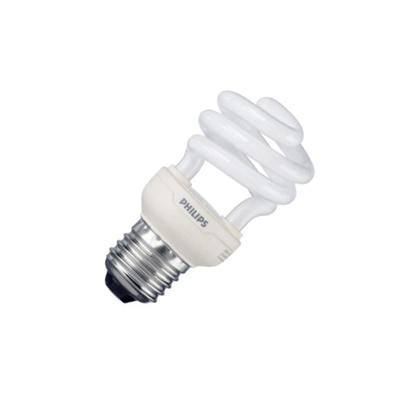 CFL Energy Saver 12W Spiral E27 CW 2.7K 740lm 47.5x96.5mm MM Electrical Merchandising