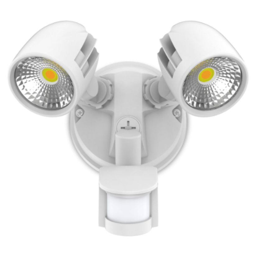 Twin spotlight with sensor 2025