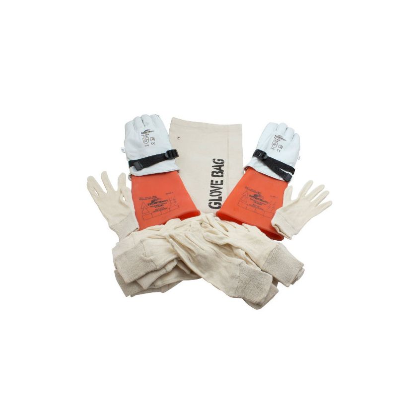 Gloves Kit Class 0 C W Bag Size 11 410mm 1000V MM Electrical Merchandising