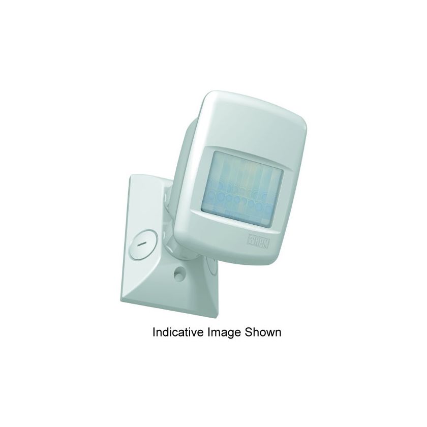 PIR Motion Detector 3 Wire 240V IP66 White MM Electrical Merchandising