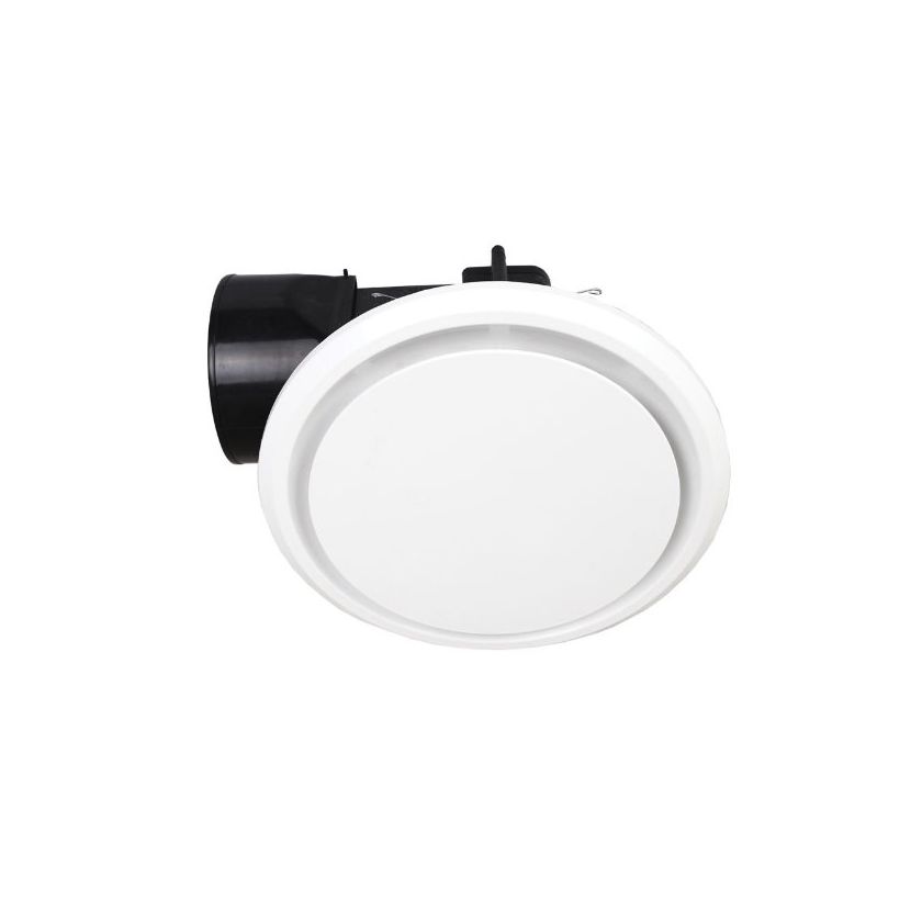 Exhaust Fan Round 270mm Acrylic White 270cu m hr 30W MM Electrical Merchandising