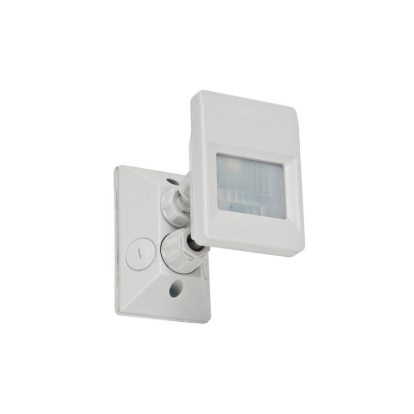 PIR Motion Detector 110deg 1.2 15M 10A 230 240V IP66 Wht MM Electrical Merchandising