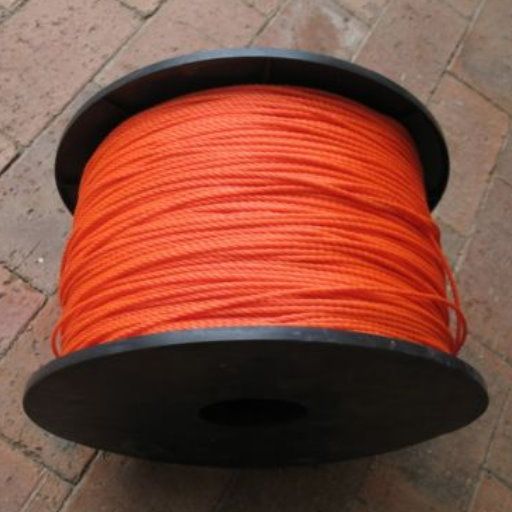 General Purpose Rope Telstra 3mmx1000m Polypropylene Orange - MM