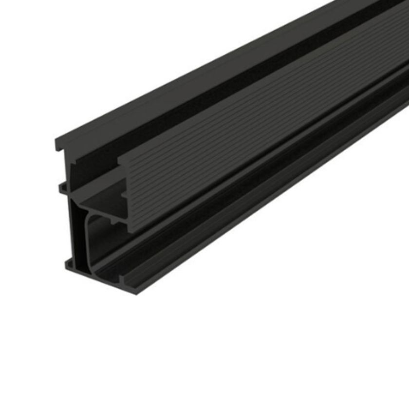 PV-ezRack ECO Rail length 4400mm Black Anodized - MM Electrical ...