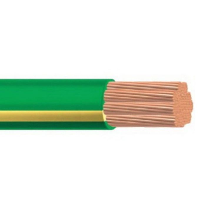 Flexi Wire H/D 1C 10mm CU V90HT PVC Green/Yellow 0.6/1kV - MM Electrical  Merchandising