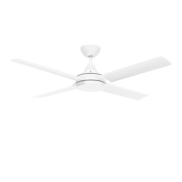 AC Ceiling Fan 52in 4 Blade ABS White