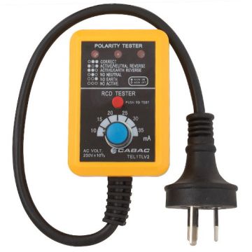 Cabac Power Point Tester Visual 230V 30mA