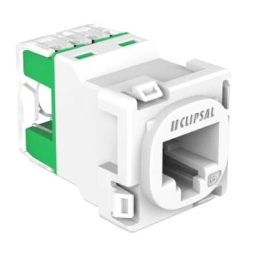 Jack Module Cat6/UTP RJ45 White