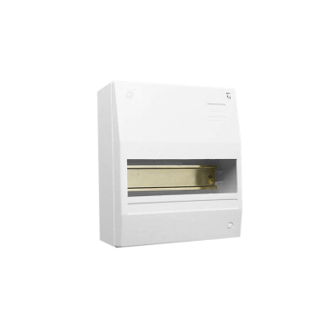 Clipsal 9 Pole Switchboard Enclosure Surface/DIN Rail Mount Plastic With DIN Rail Neutral & Earth Bar Or Terminal