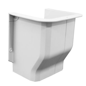 Ezyduct Pipe Duct Ceiling Cap 110mm PVC