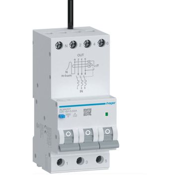 RCBO ELE 3M 3P+N 6kA C-20A 30mA A