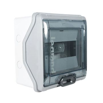Legrand 8 Pole Switchboard Enclosure Surface/DIN Rail Mount Polystyrene