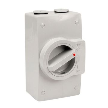 Isolating Switch Surface W/P 3P 40A 500V Gry IP66
