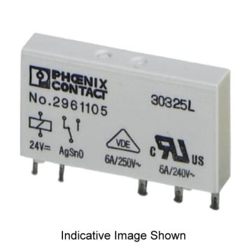 Phoenix Contact Miniature General Purpose Relay Plug-In Mount SPDT 7ma