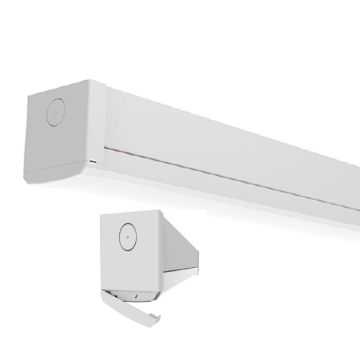 Pierlite Eco Batten G4 18/16/14/11W Colour Selectable 4000/5000/6500K 1100-1900lm White IP20 603mm