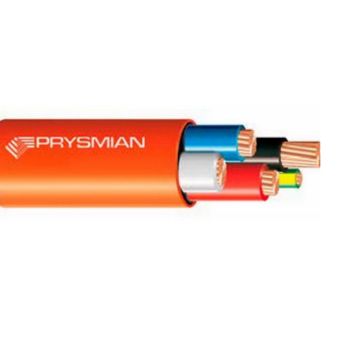 Circular Unarm 4C+E 25mm XLPE/PVC Orange 0.6/1kV
