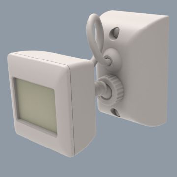 PIR Sensor 2000W IP66 3Wire Grey 500W LED w/o Remote