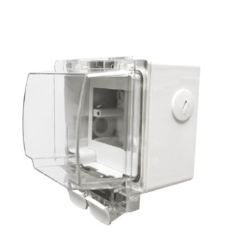 Weatherproof Box Polycarbonate 147x148x124mm