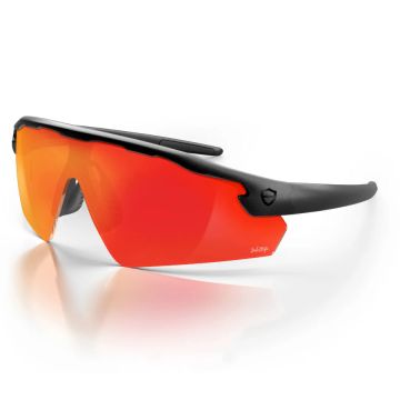 Safestyle Phantoms Matte Black Frame Reflectors Red Lens