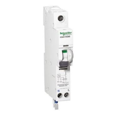 RCBO 240V 20A 6kA 1P DIN Rail 30mA IP20