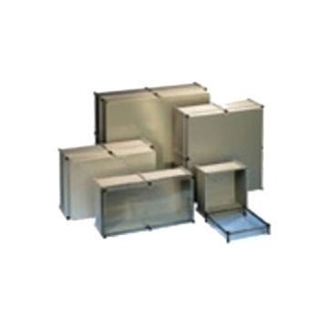 Schneider Enclosure Modular w/Opaque Lid Light Grey IP65 Polyester Reinforced w/Fibreglass 540 Wx180 Dx270 H mm