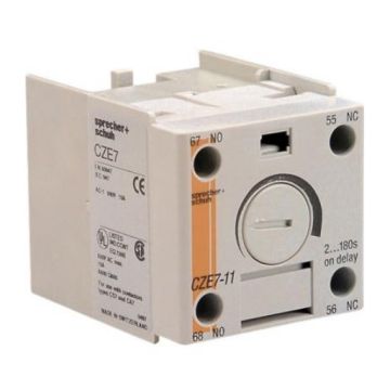 Sprecher+Schuh Timer Module Electronic Pneumatic Front Mount On Delay 1-30s