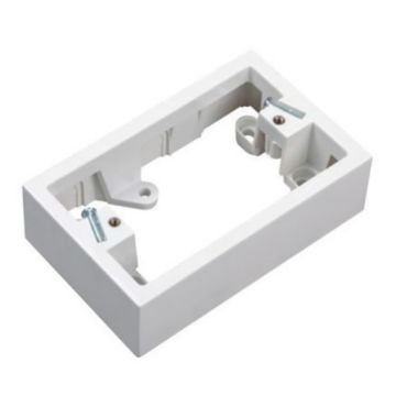 Mounting Block Deep Standard 1G D34mm Bright White