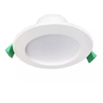 LED D/L Kit Integrated Rec 9W Matt White