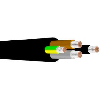 Flex Cable H/D 3C+E 2.5mm EPR/CPE Black 0.6/1kV