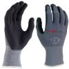Gloves Foam Palm Large Nylon Superflex Coating Techn