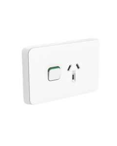 GPO Switched Socket Outlet Flush 1G 10A 250V White