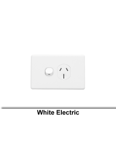 GPO Switched Socket Outlet Flush 1G 15A 250V White