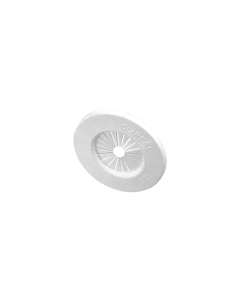 Conduit Cover Flange Universal 16-25mm PVC White
