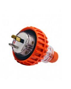 Plug IP66 10A 250V 3 Flat Pin
