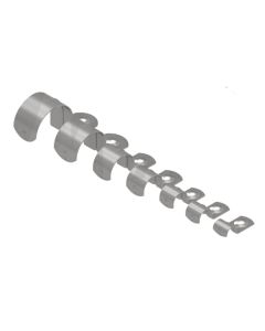 Conduit Half Saddle 20mm Galvanised Strip Steel ZP