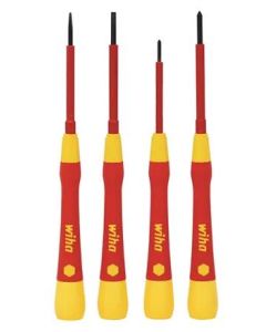 4 Pc Fine Screwdriver Set Precision 1000v Insulated