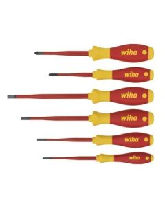 6 Pc Screwdriver Set 1000v Insulated