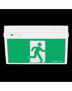 LED Emergency Box Exit Sign Ceiling Mount