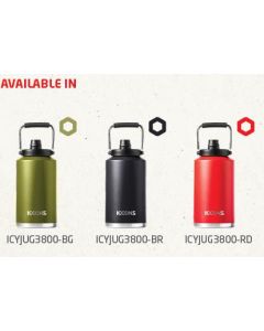 YABBY The Tank 3.8LTR Water Jug Black Rock