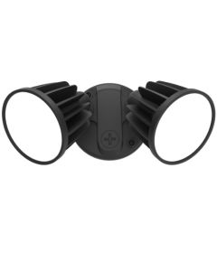 LED Spot F/Light Int Drv Adj 2x15W 3K/4K/5.7K Alu Blk 250mm