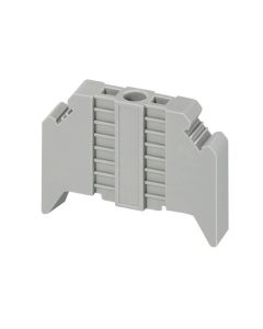 Rail Terminal End Bracket Grey F/TRV TRP TRR TRH Term
