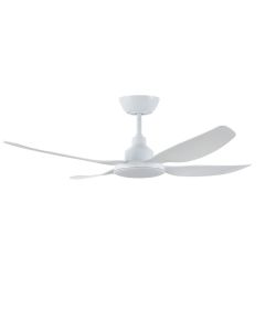 1200mm 4 Blade DC Ceiling Fan White Remote